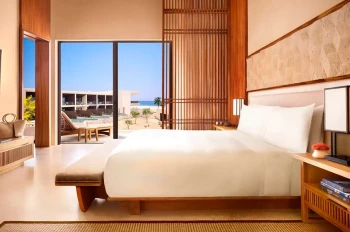 Ocean view suite at Nobu Hotel Los Cabos
