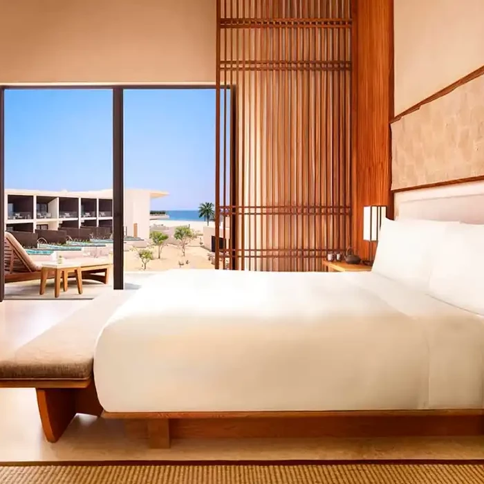 Ocean view suite at Nobu Hotel Los Cabos