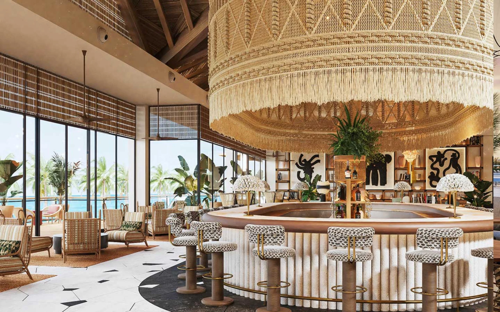 bar at Ocean Allure Costa Mujeres