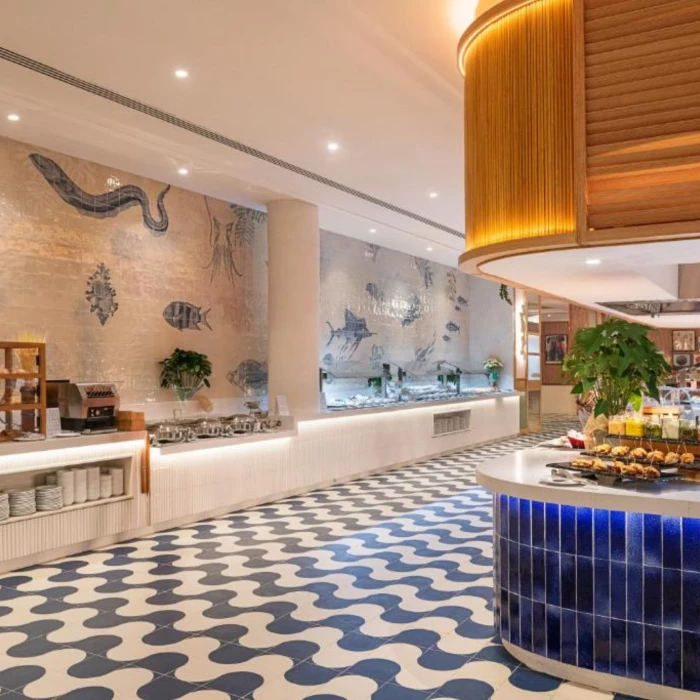 buffet restaurant at Ocean Allure Costa Mujeres