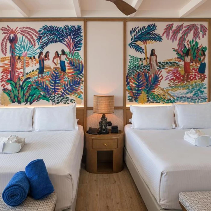double bed suite at Ocean Allure Costa Mujeres