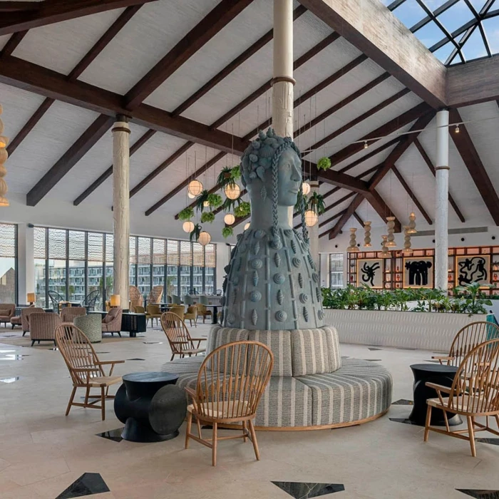 lobby at Ocean Allure Costa Mujeres