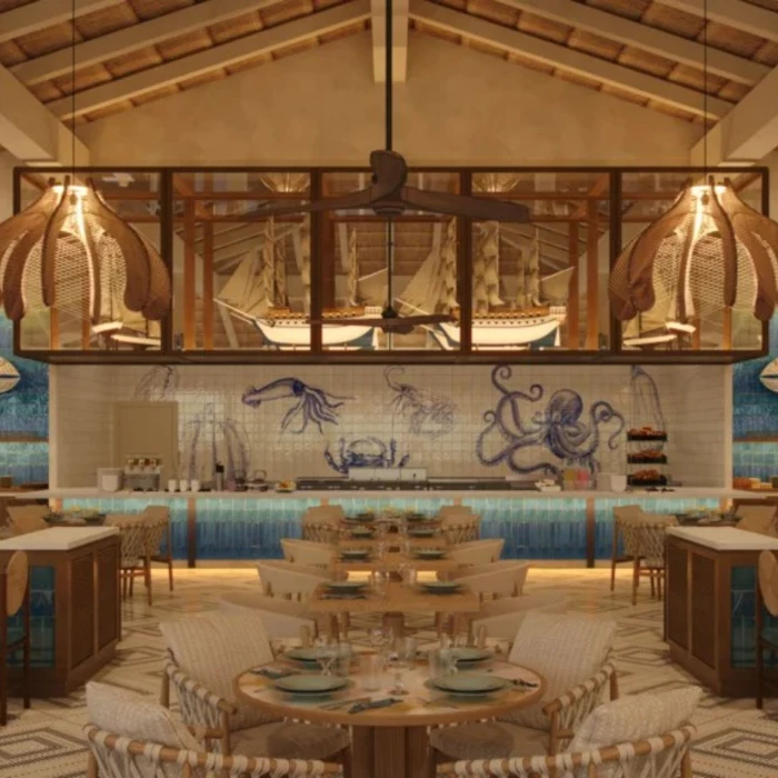 pez dama restaurant venue at Ocean Allure Costa Mujeres