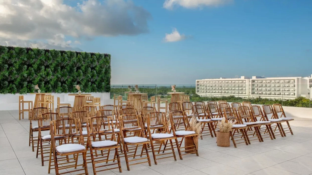 rooftop venue at Ocean Allure Costa Mujeres