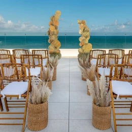 rooftop wedding venue at Ocean Allure Costa Mujeres