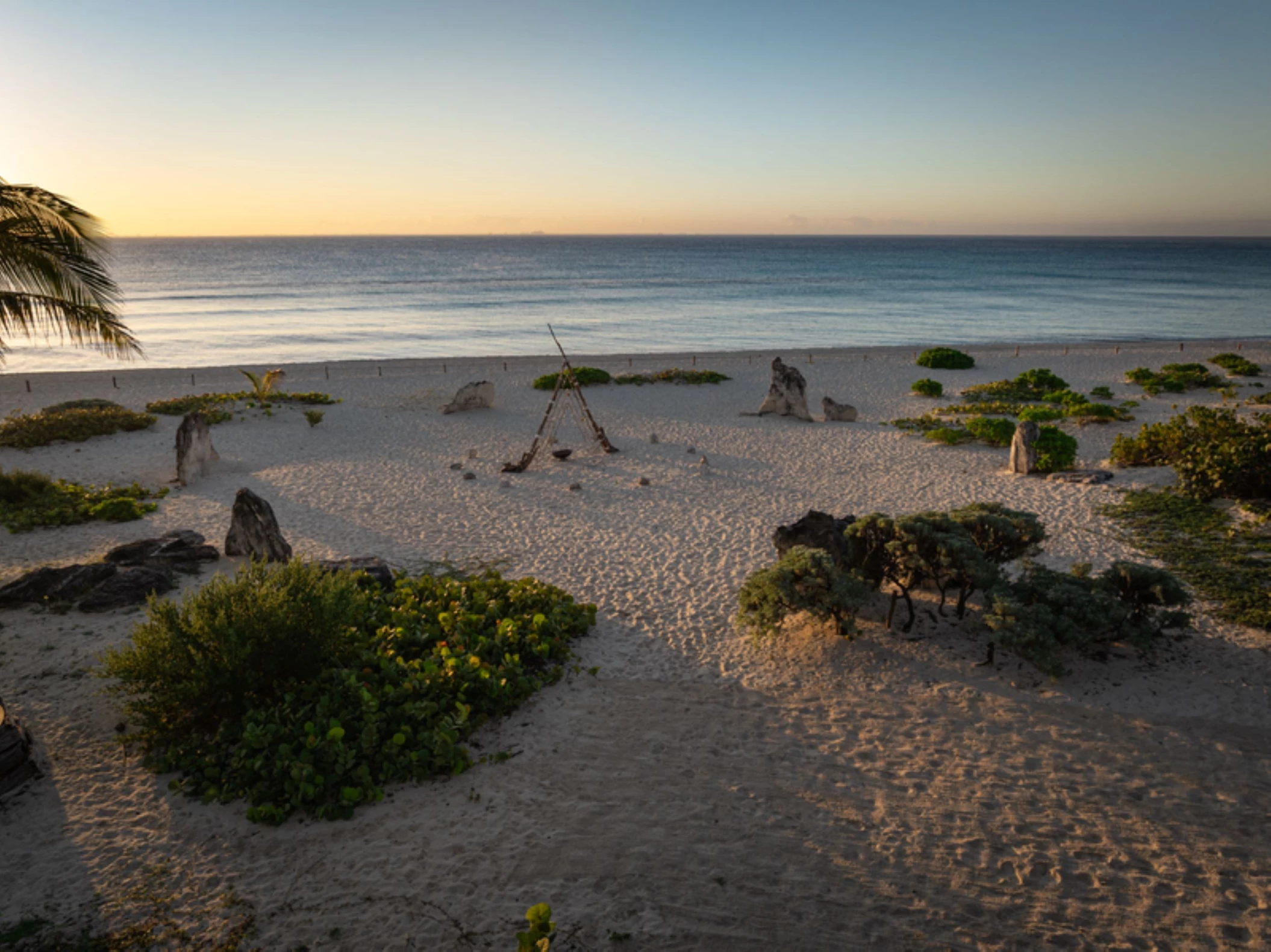 Beach temple venue at Palmaia the house of Aia