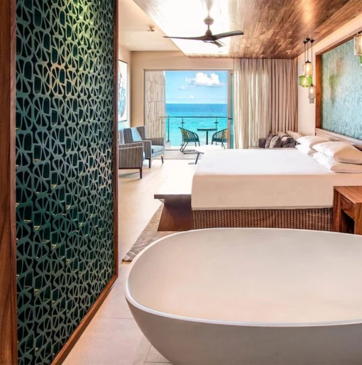 suite with bathtub at Palmaia - The House of AiA