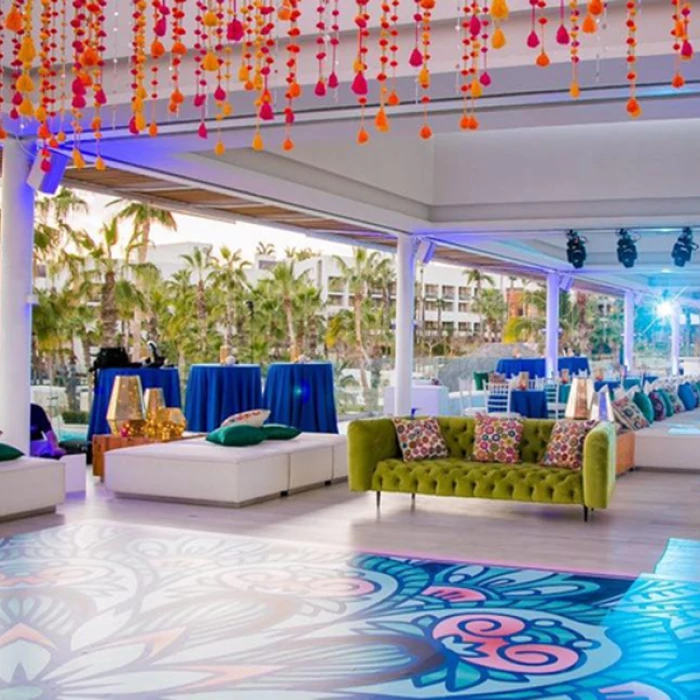 Dinner reception in Gabi Sky Bar at Paradisus Los Cabos