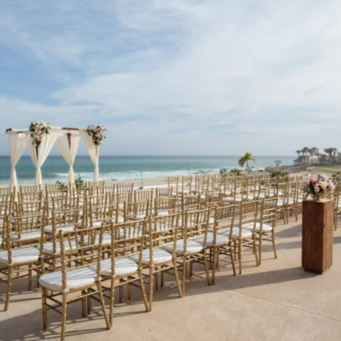 Ceremony in the ocean terrace at Paradisus Los Cabos