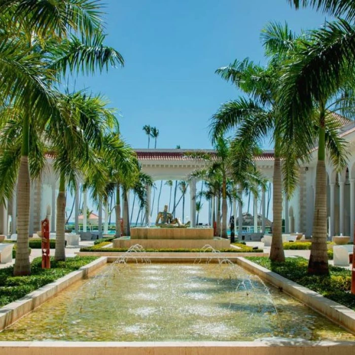 colonial plaza venue at Paradisus Palma Real