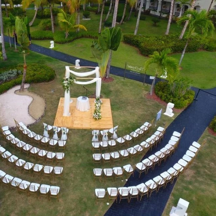 garden venue at Paradisus Palma Real