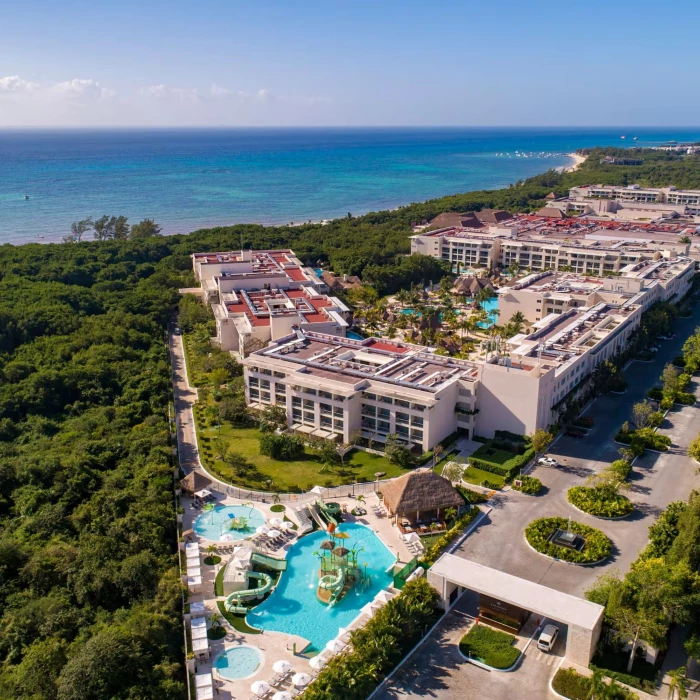 aerial view of Paradisus Playa Del Carmen