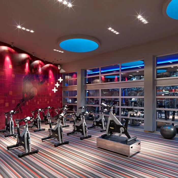 fitness center at Paradisus Playa Del Carmen