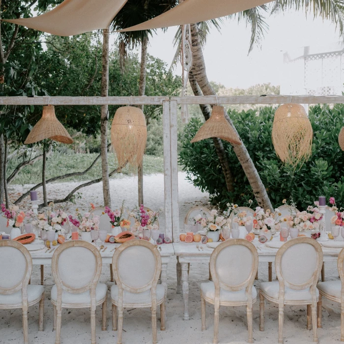 Kanna beach venue at Paradisus Playa Del Carmen and La Perla
