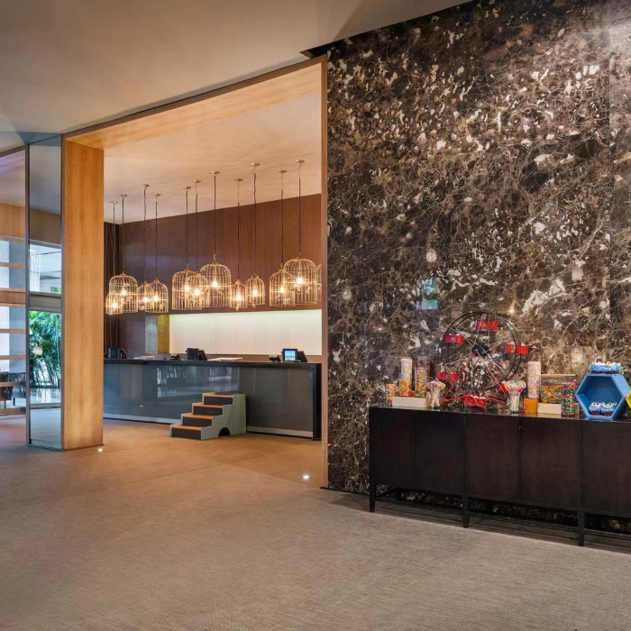 lobby at Paradisus Playa Del Carmen