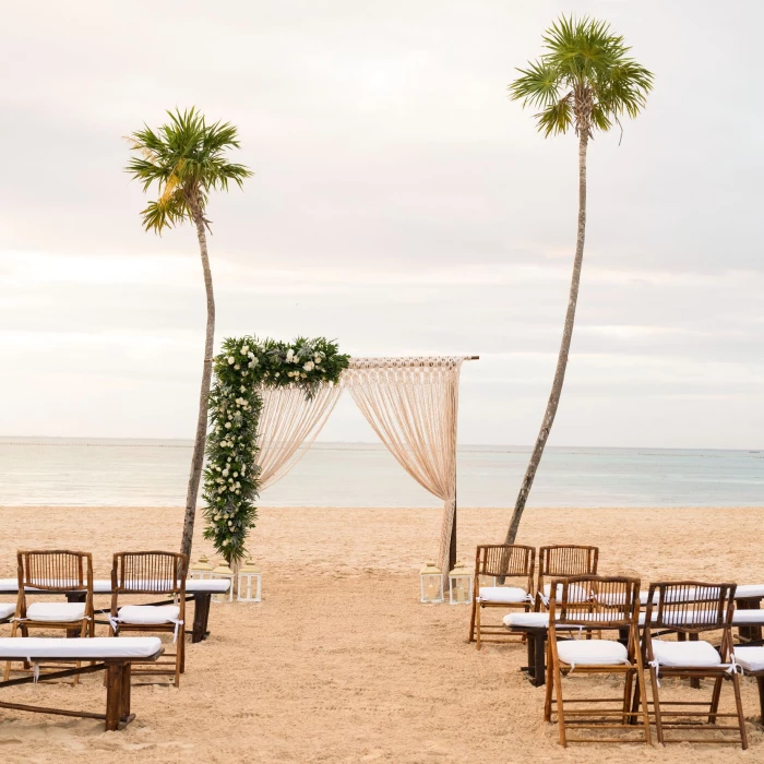 North Beach venue at Paradisus Playa Del Carmen and La Perla