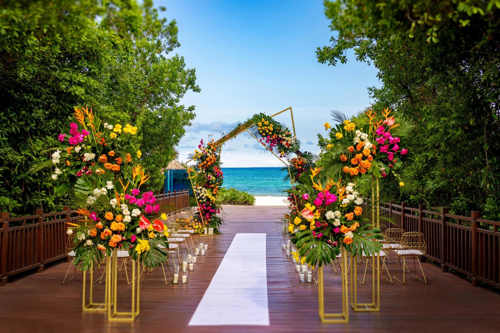 Kanna bridge venue at Paradisus Playa Del Carmen and La Perla