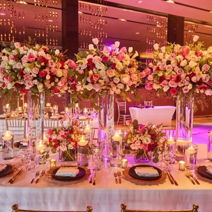 reception at Paradisus Playa Del Carmen and La Perla