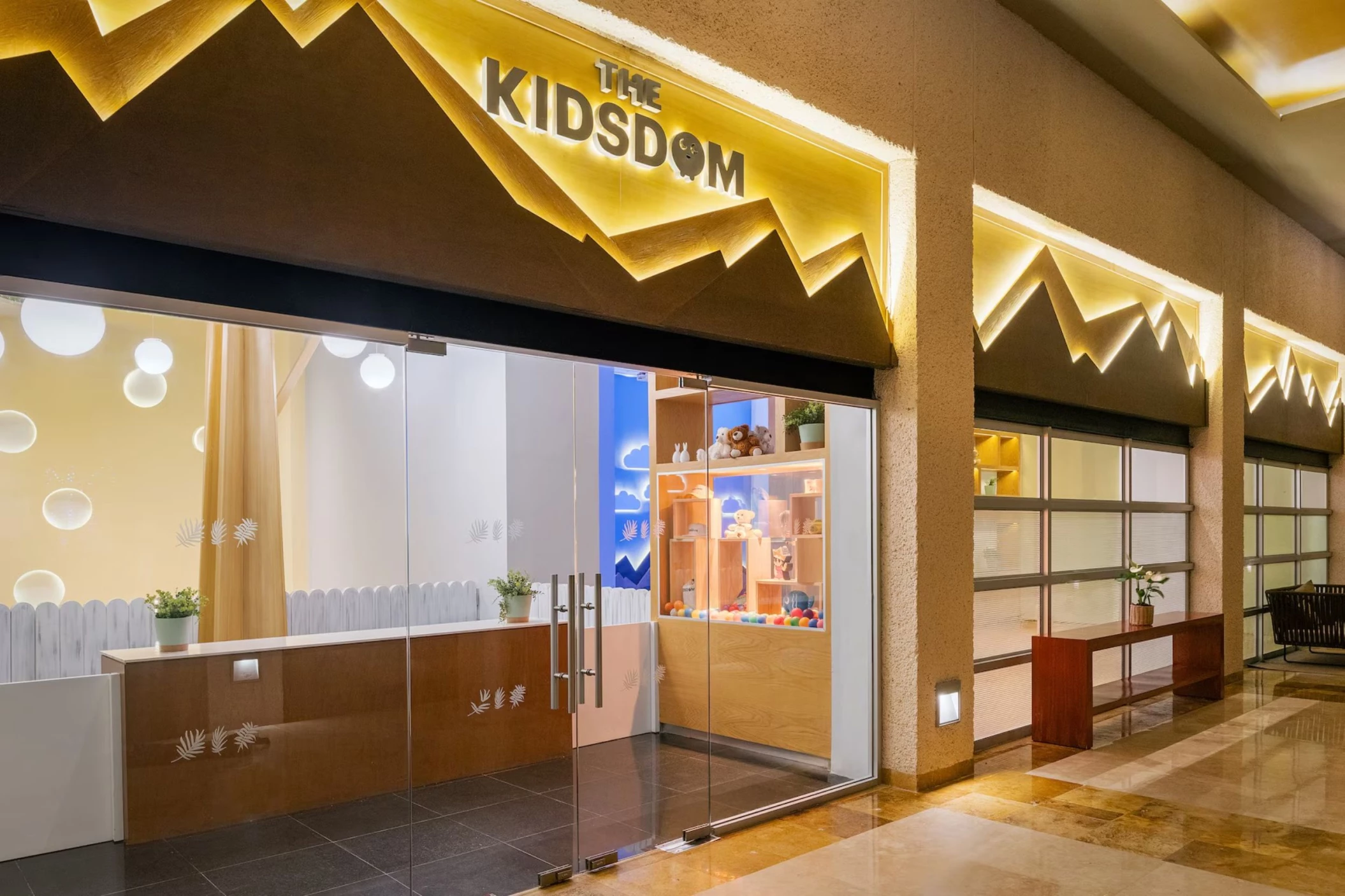the kidsdom kids play area at Paradisus Playa Del Carmen