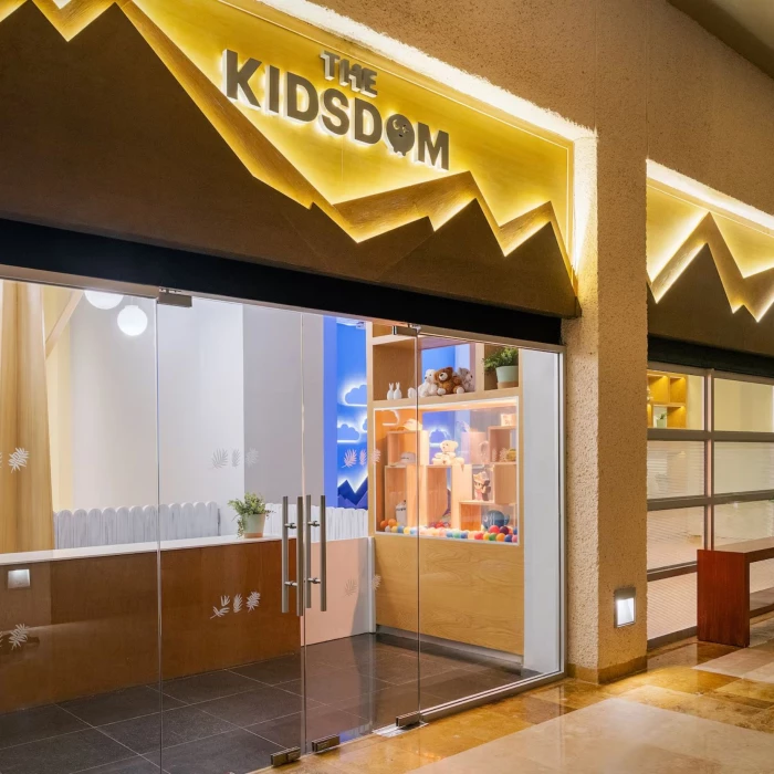 the kidsdom kids play area at Paradisus Playa Del Carmen