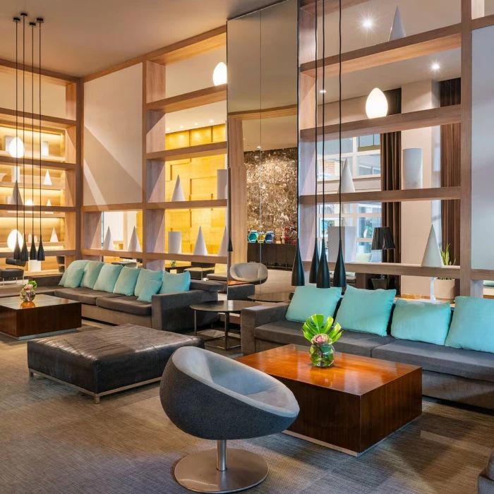 waiting area at the lobby at Paradisus Playa Del Carmen