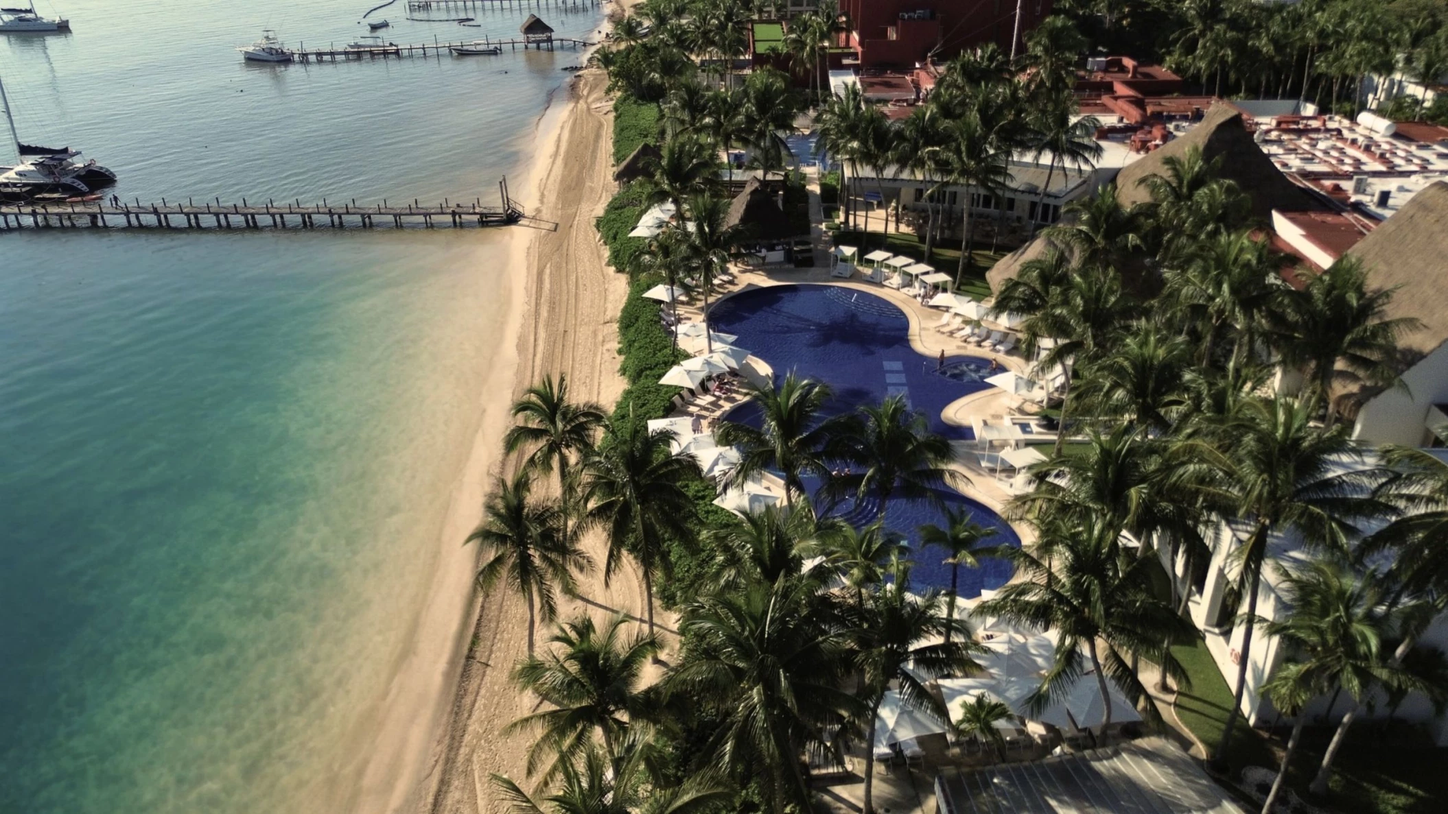 aerial view of Paraiso de la Bonita Riviera Maya