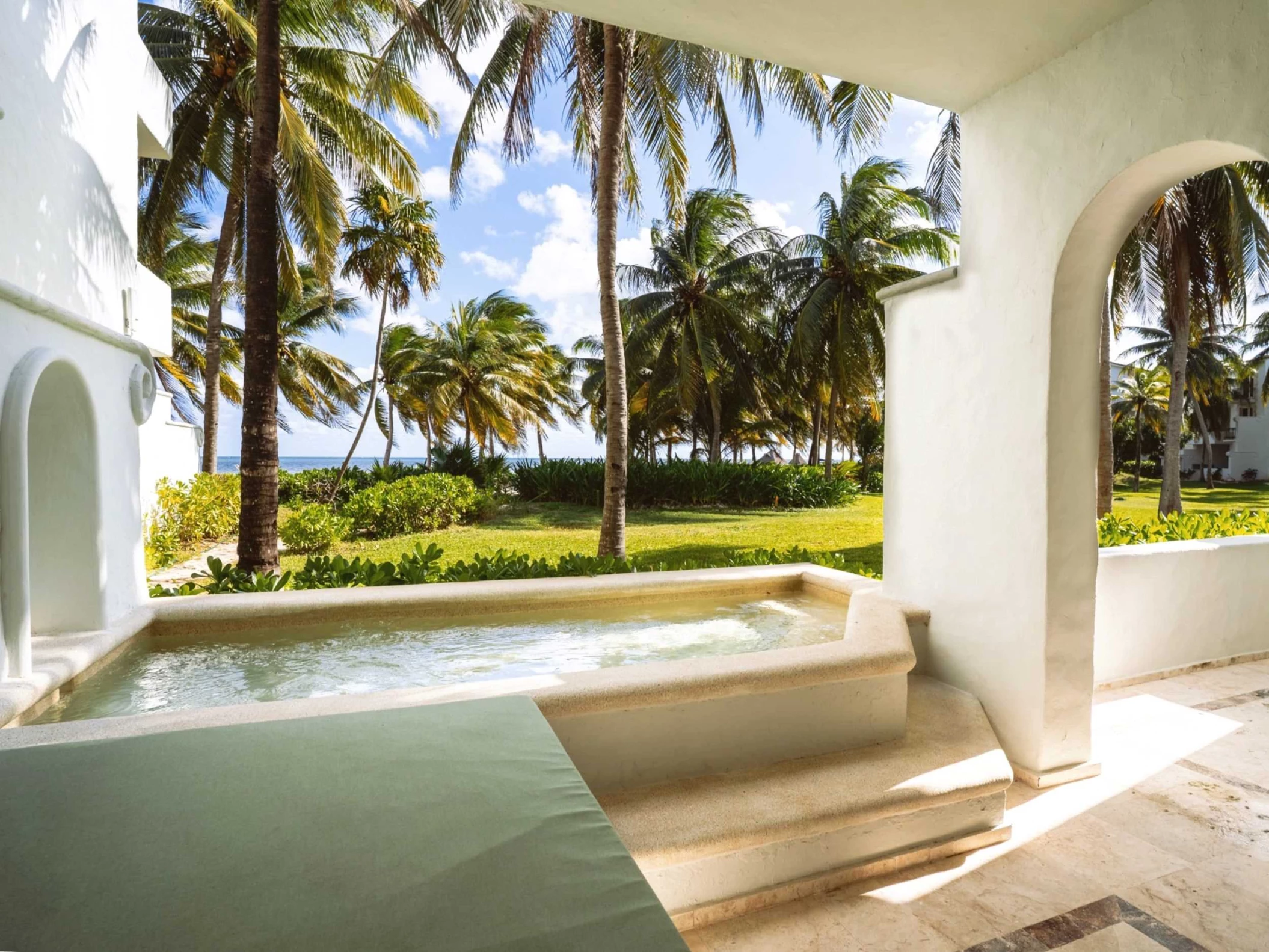 balcony of suite at Paraiso de la Bonita Riviera Maya