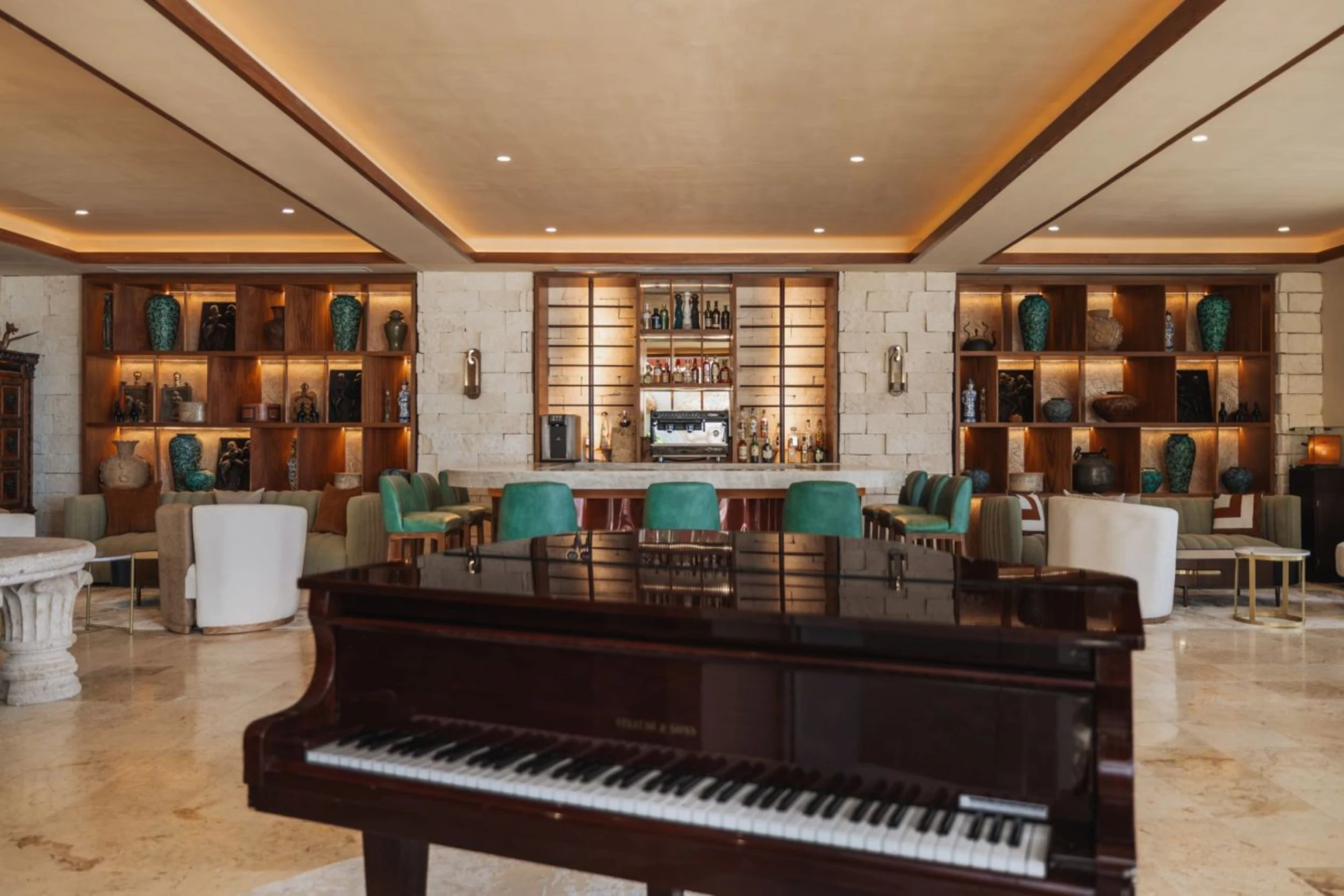 bonita piano bar at Paraiso de la Bonita Riviera Maya