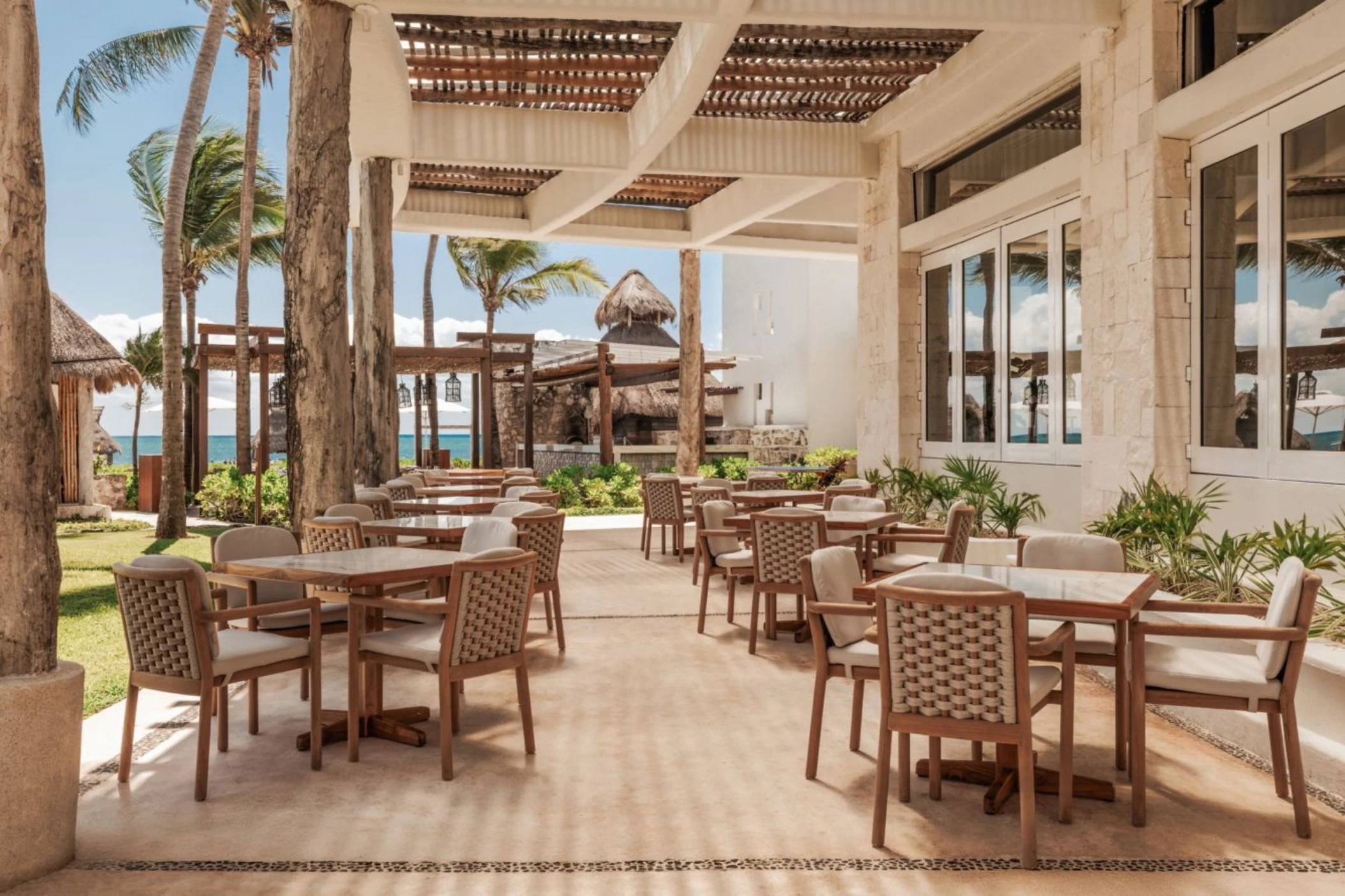 cote a costa restaurant and venue at Paraiso de la Bonita Riviera Maya