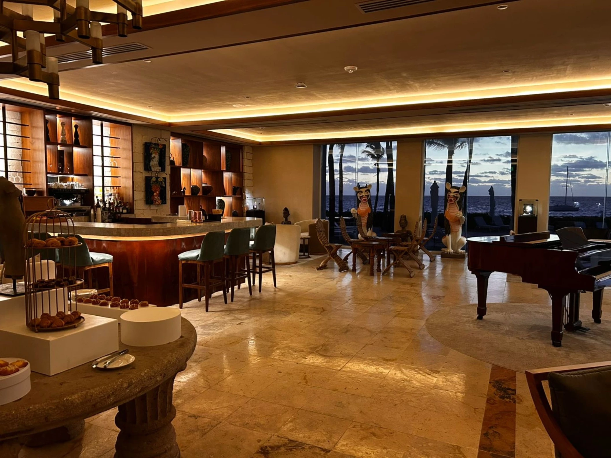 bonita piano bar at Paraiso de la Bonita Riviera Maya