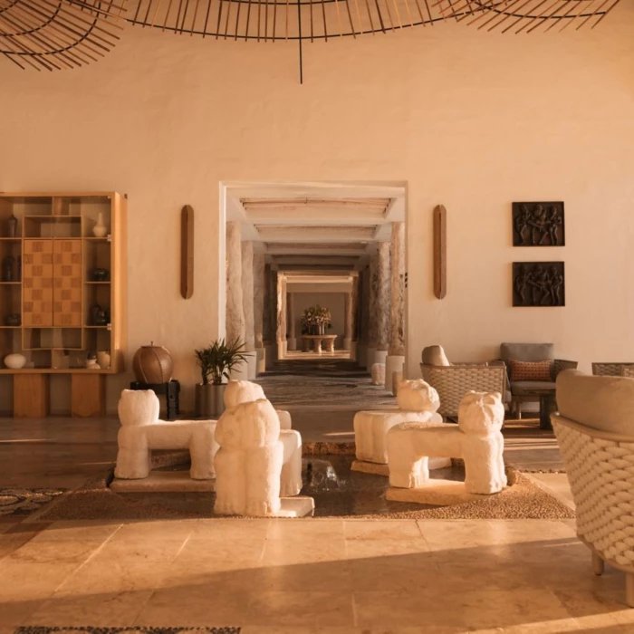 in lobby at Paraiso de la Bonita Riviera Maya