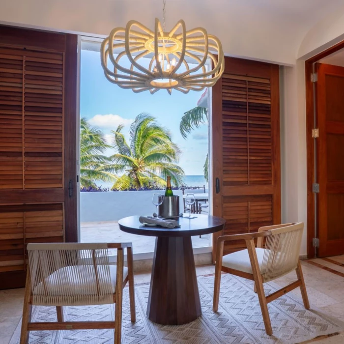 master suite ocean front at Paraiso de la Bonita Riviera Maya