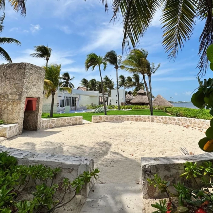 temazcal terrace venue at Paraiso de la Bonita Riviera Maya