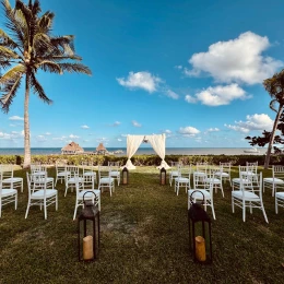 thalasso coastal garden venue at Paraiso de la Bonita Riviera Maya
