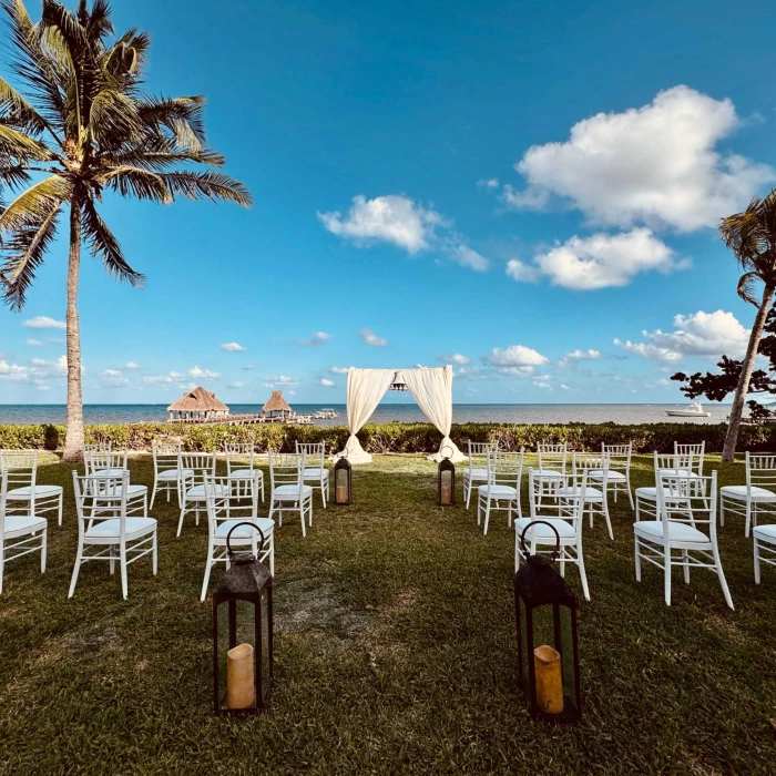 thalasso coastal garden venue at Paraiso de la Bonita Riviera Maya