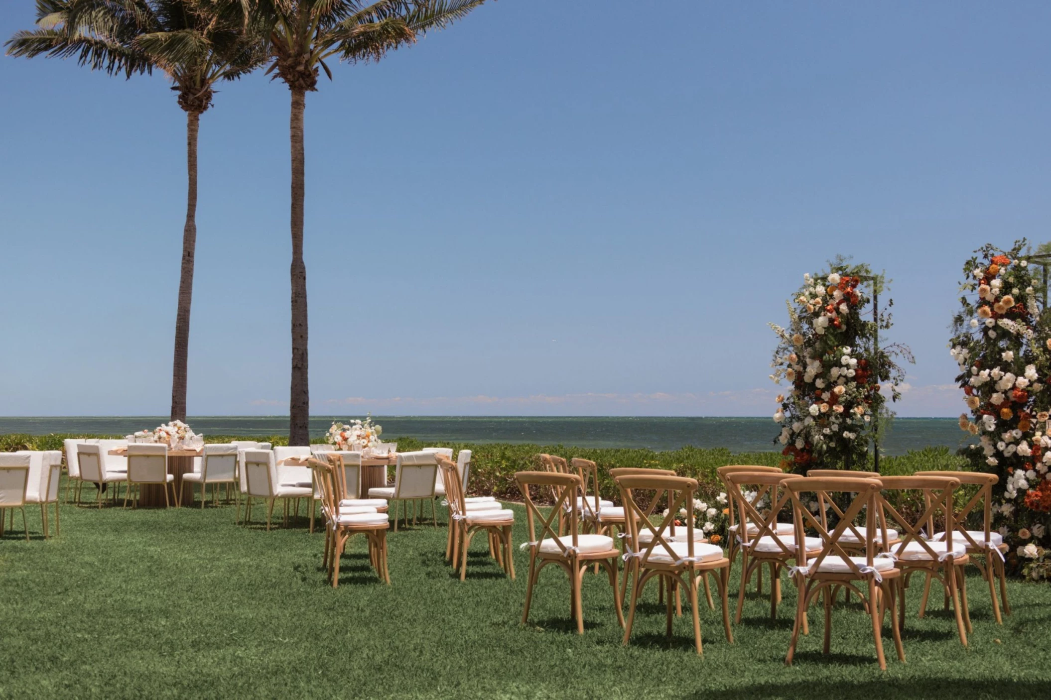 aerial view of thalasso garden venue at Paraiso de la Bonita Riviera Maya