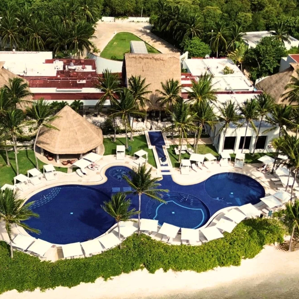aerial view of Paraiso de la Bonita Riviera Maya