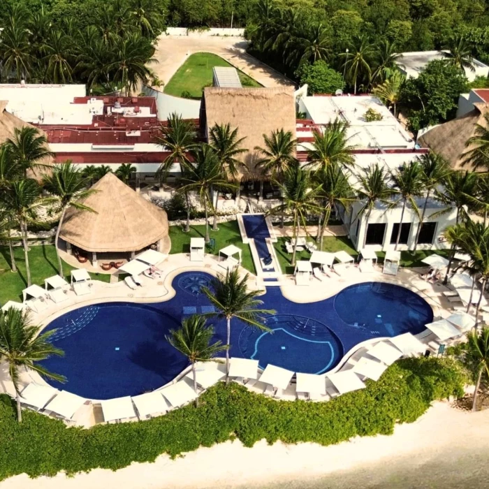 aerial view of Paraiso de la Bonita Riviera Maya