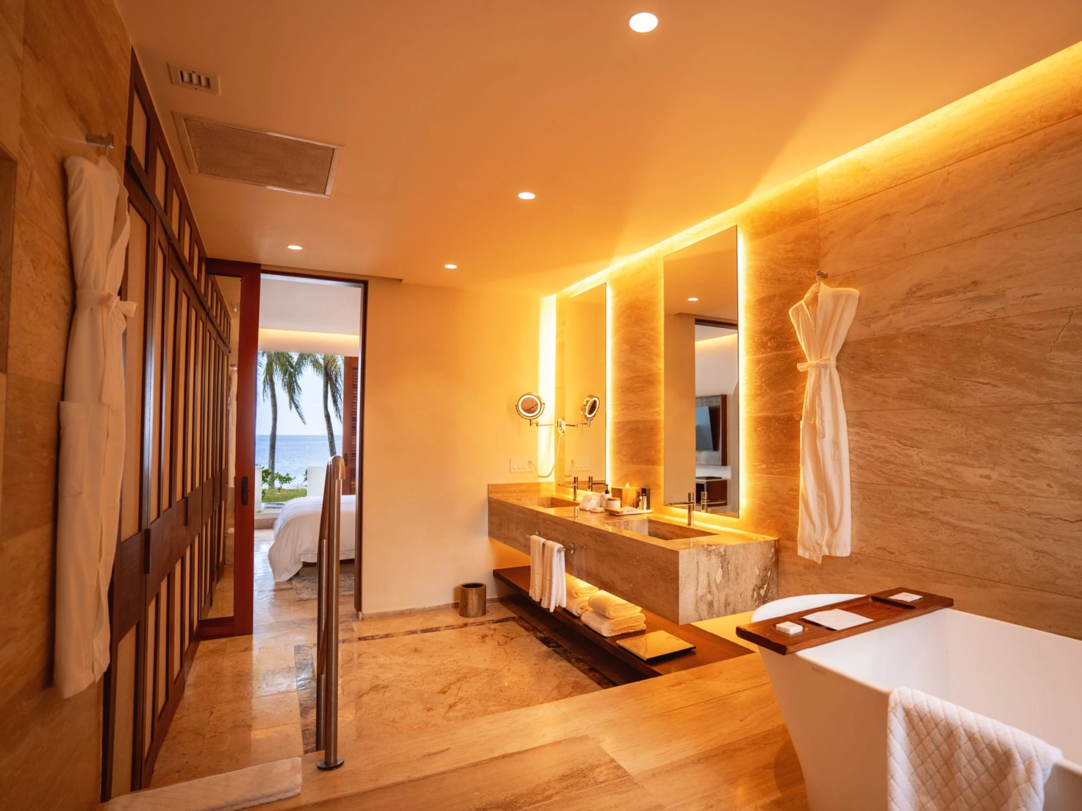 washroom of suite at Paraiso de la Bonita Riviera Maya