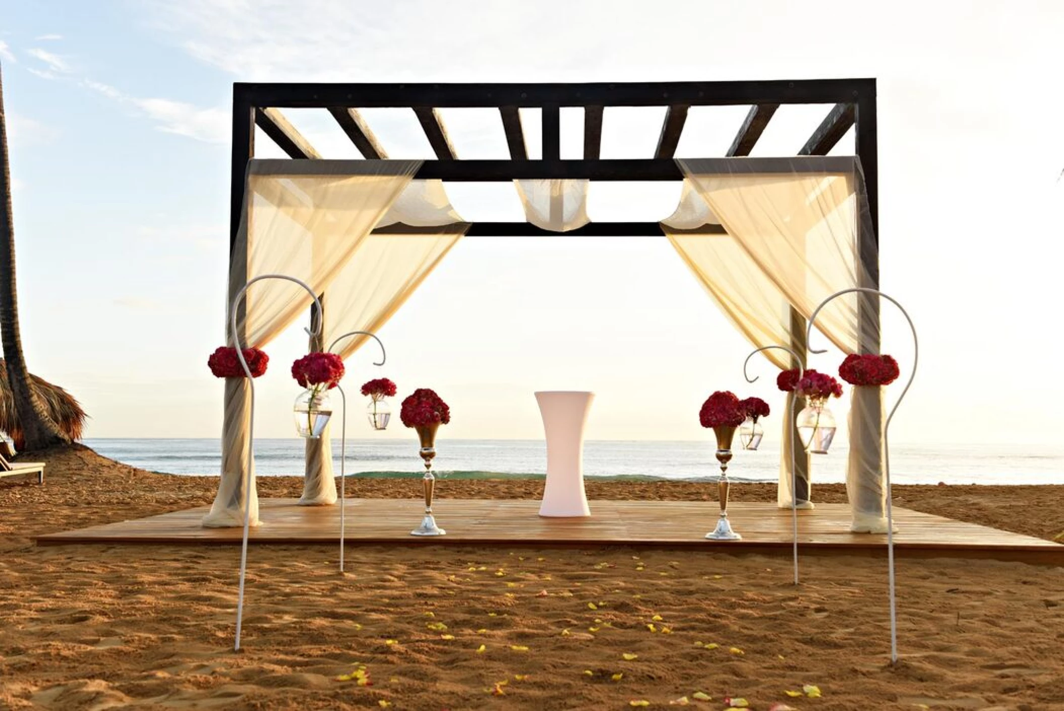 beach gazebo venue at Royalton CHIC Punta Cana