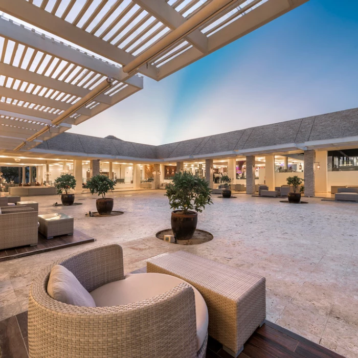 lobby terrace venue at Royalton CHIC Punta Cana