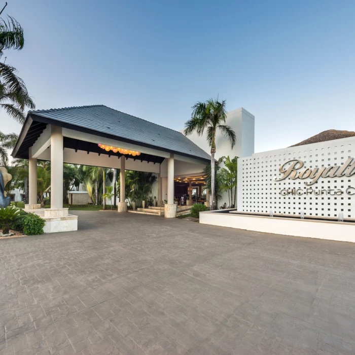 entrance of Royalton CHIC Punta Cana