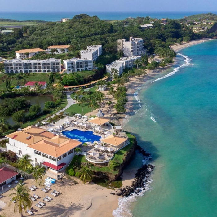 aerial view of Royalton Grenada resort
