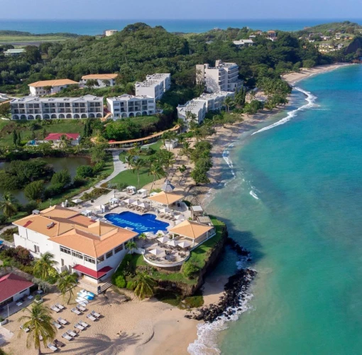 aerial view of Royalton Grenada resort