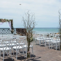 diamond club deck at Royalton Saint Lucia