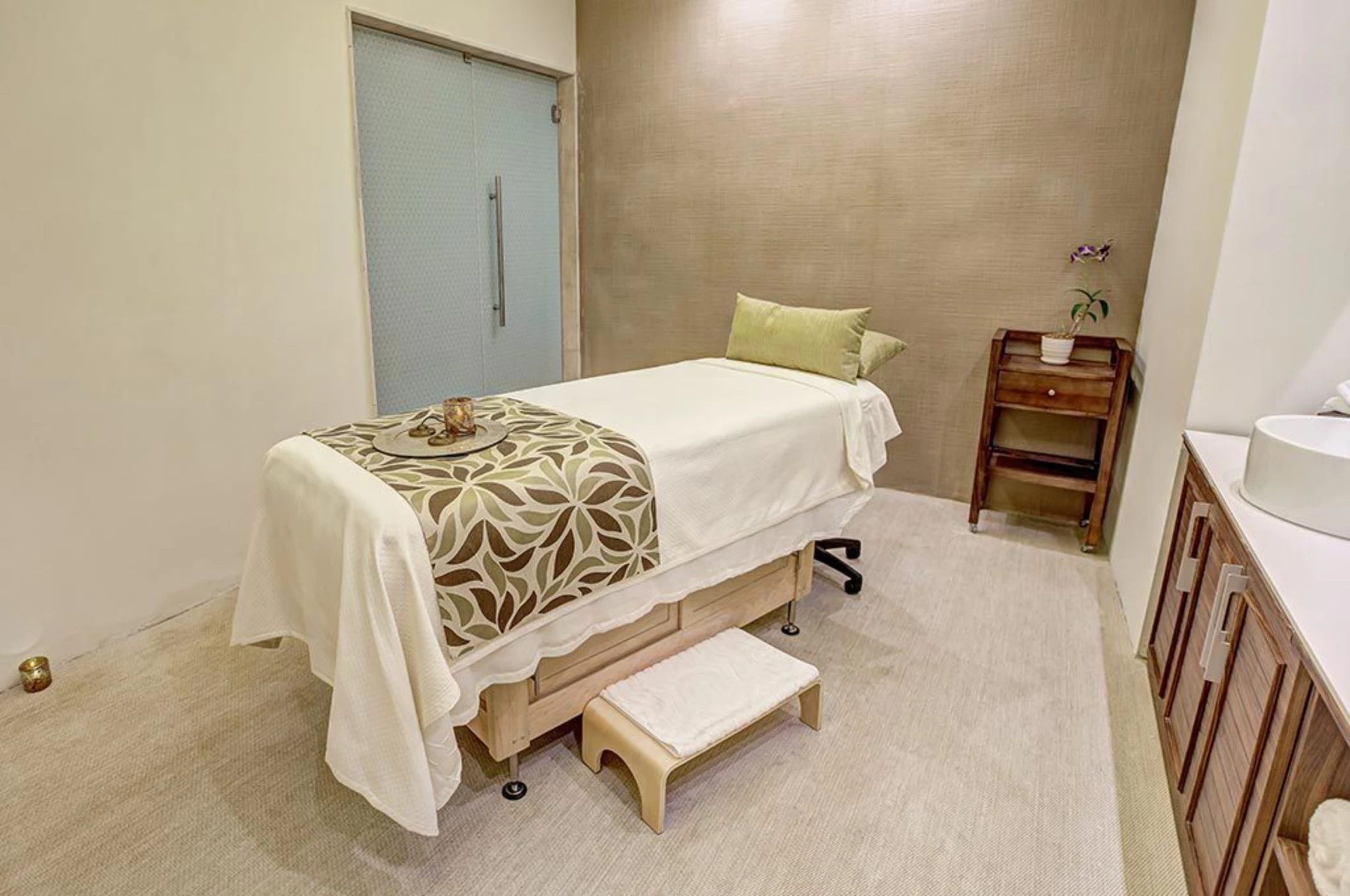 spa treatment room at Royalton Hideaway Saint Lucia