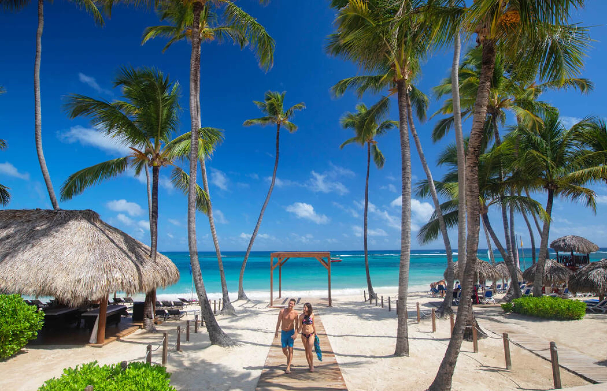 couple on the beach at Royalton Punta Cana