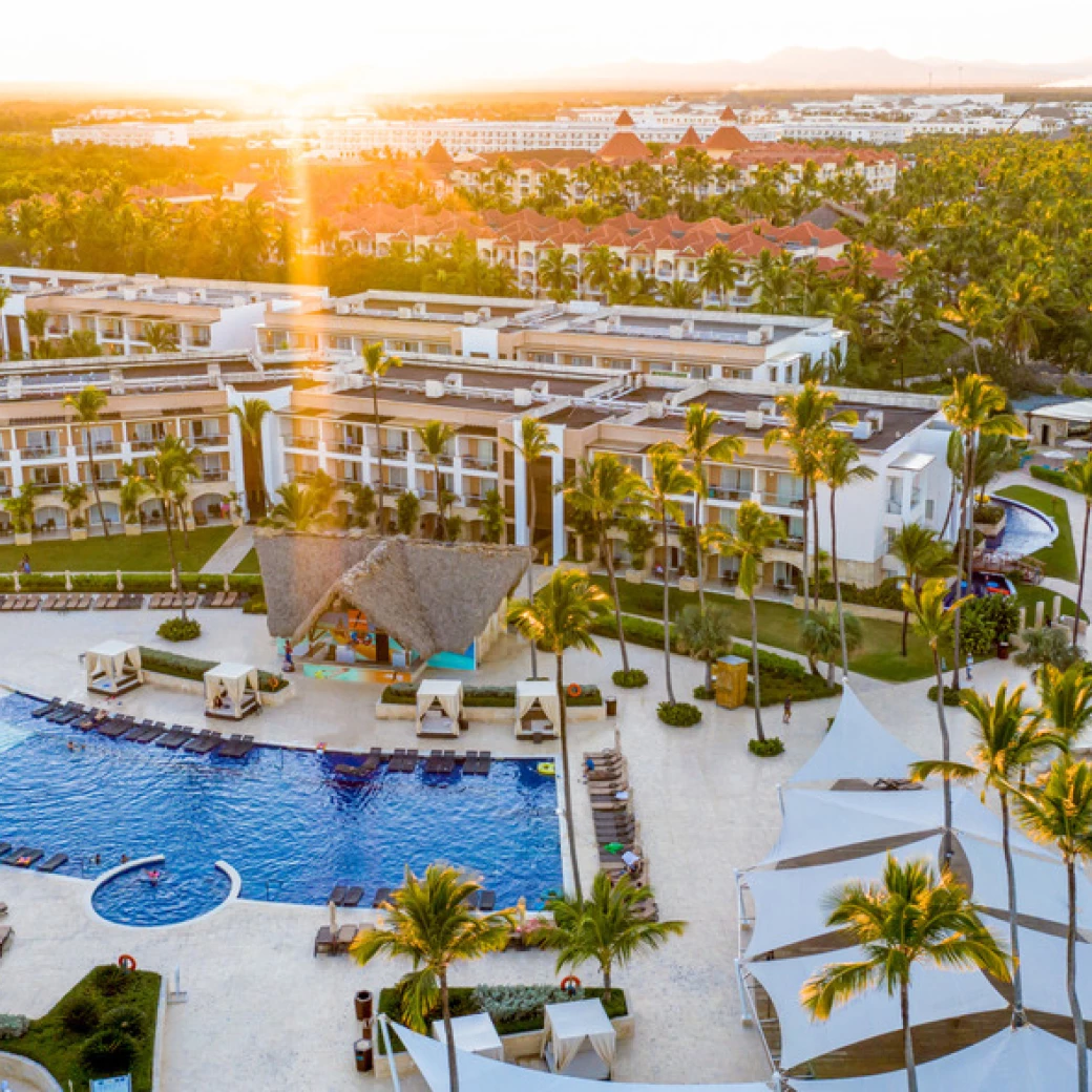 Royalton Punta Cana resort top view