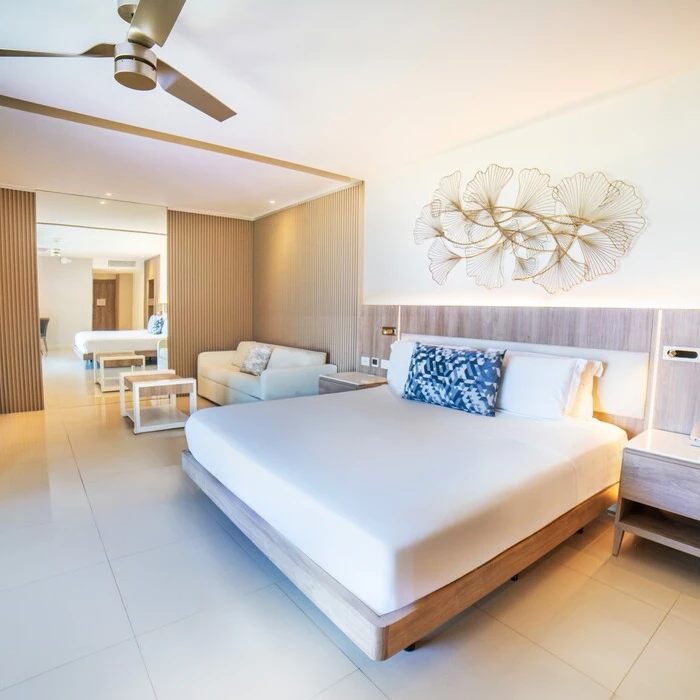 spacious suite at Royalton Punta Cana