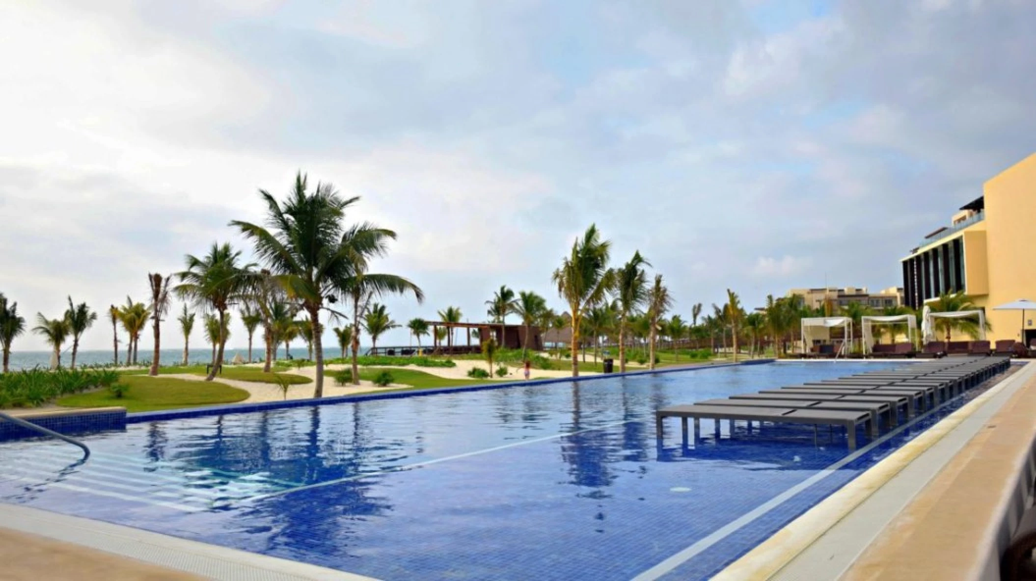 Pool at Royalton Riviera Cancun Resort.